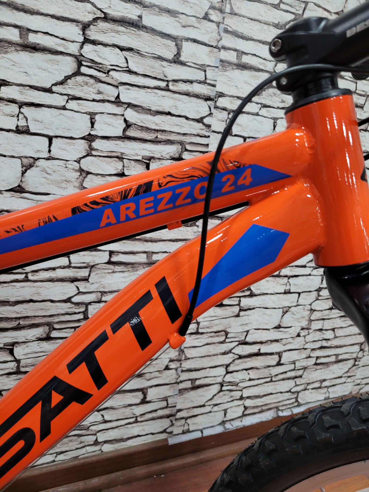 BICICLETA BESATTI NARANJA ARO 24 Outlet San Fernando