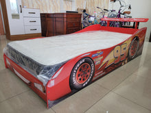 Cargar imagen en el visor de la galería, CAMA 1 PLAZA RAYO MCQUEEN
