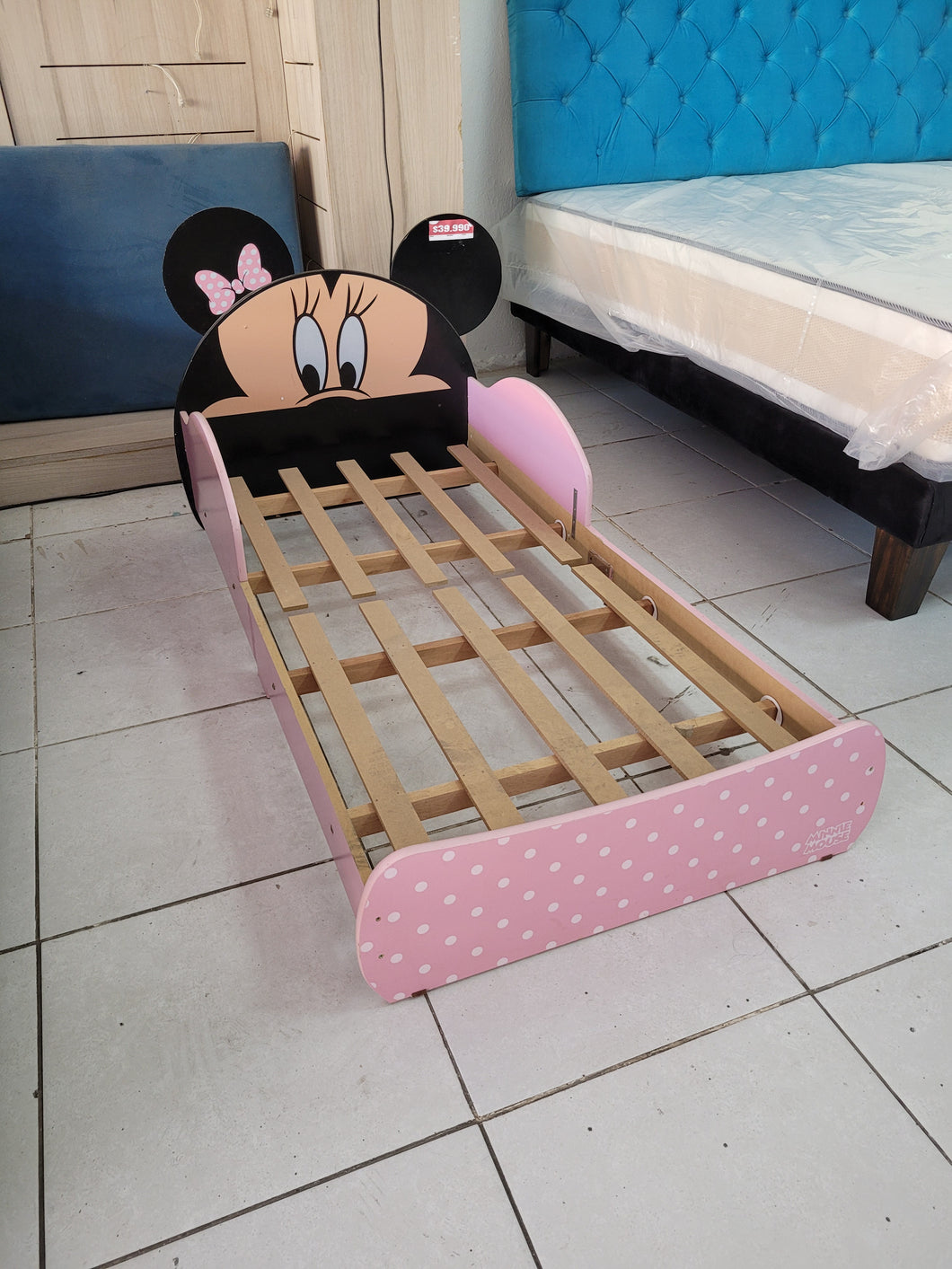 CAMA DE TRANSICION DISNEY MINNIE