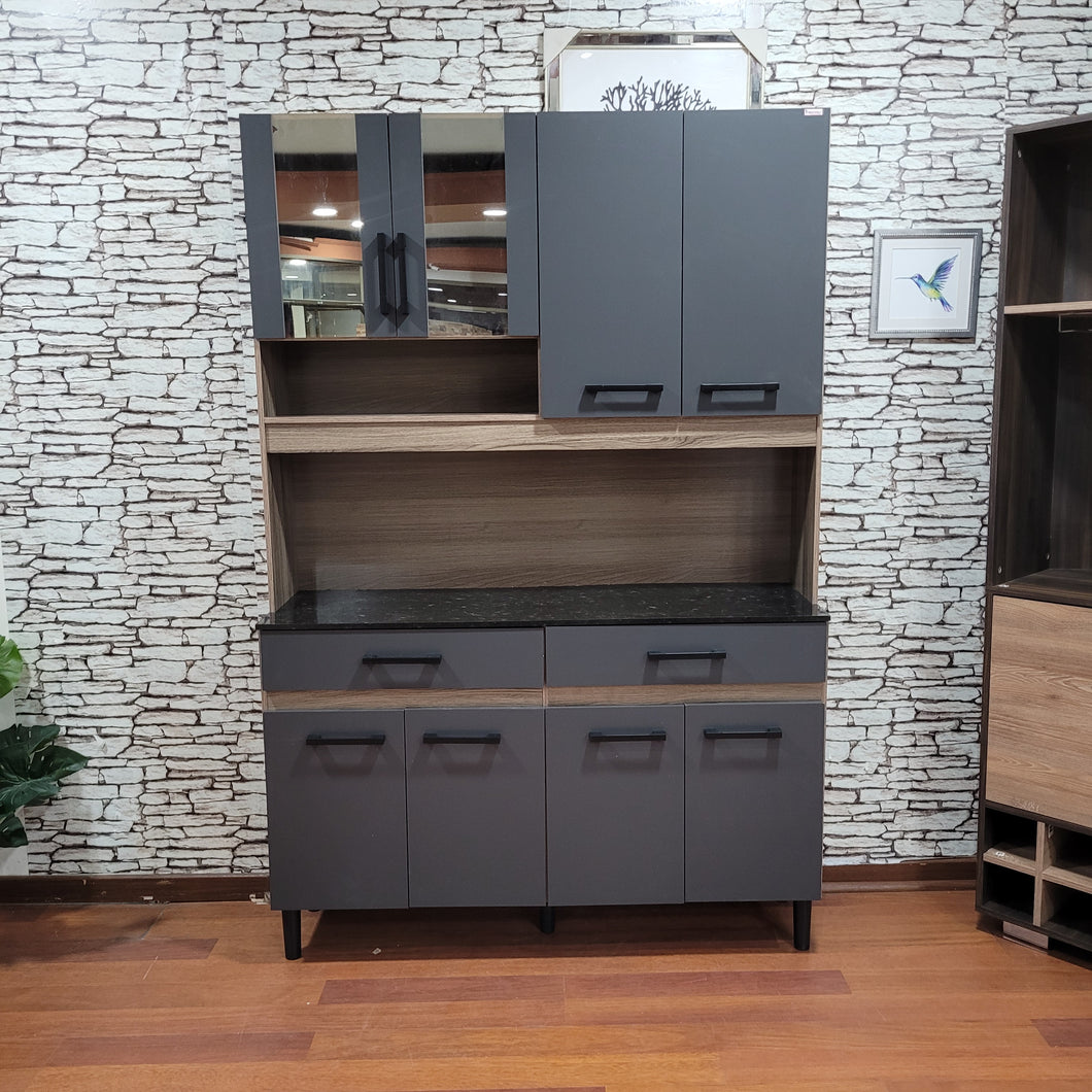 MUEBLE DE COCINA BARI 8P 2C GRIS