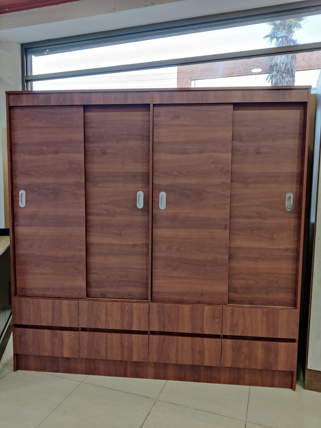 CLOSET 4P 8C WALNUT